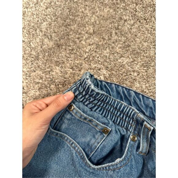 vintage L.L. Bean flannel lined original relaxed fit denim jeans women’s 18 - Picture 11 of 14